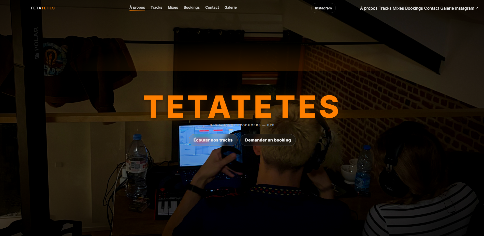 Site pour musiciens, intégration soundcloud – Projet 2